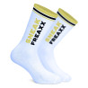 SneakFreaxx Chaussettes STINKY SOXX Blanc-Jaune